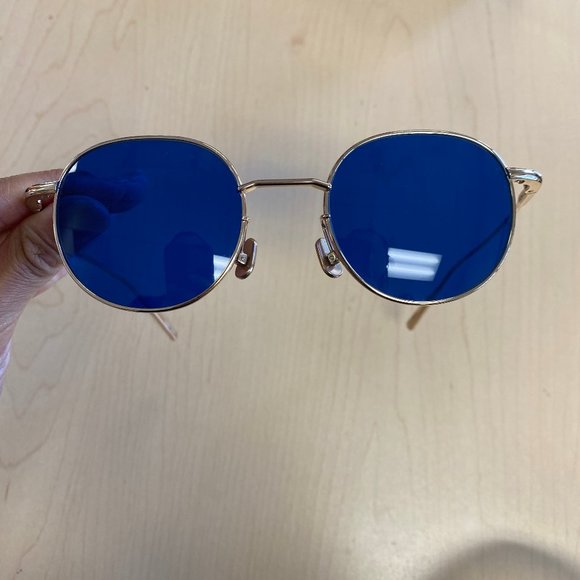 AMBUSH Karlheinz Round Lens Metal Sunglasses - Picture 2 of 11